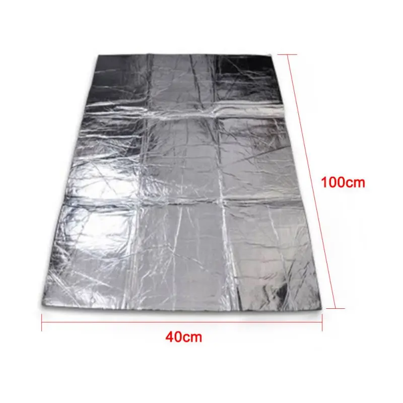 Шумоизоляция из алюминиевой фольги для автомобиля 10 мм звукоизоляция резиновой