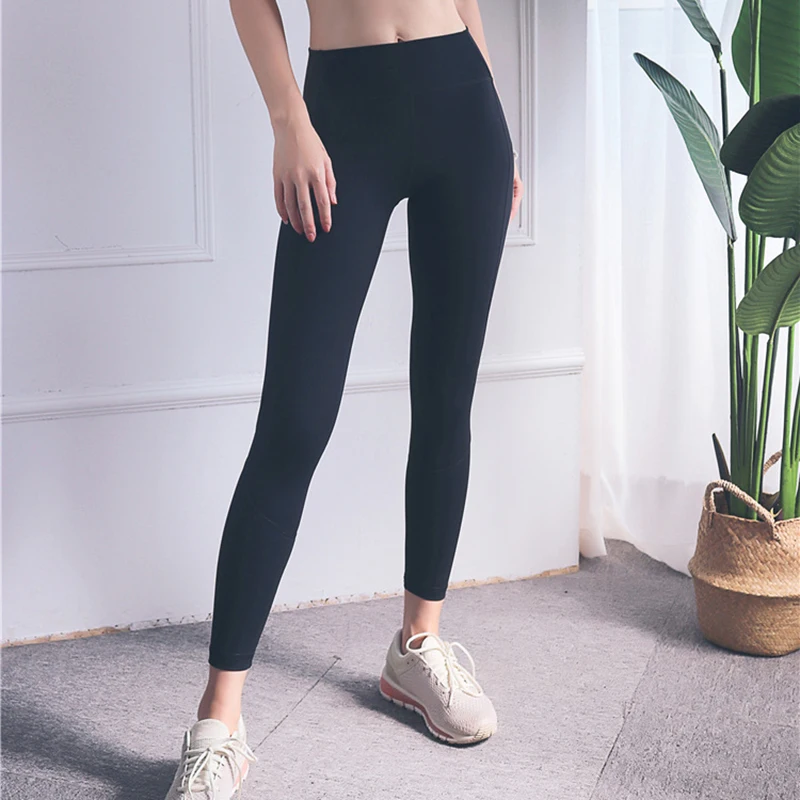 Мягкие штаны для йоги на ощупь спортивные Леггинсы фитнеса двухсторонние