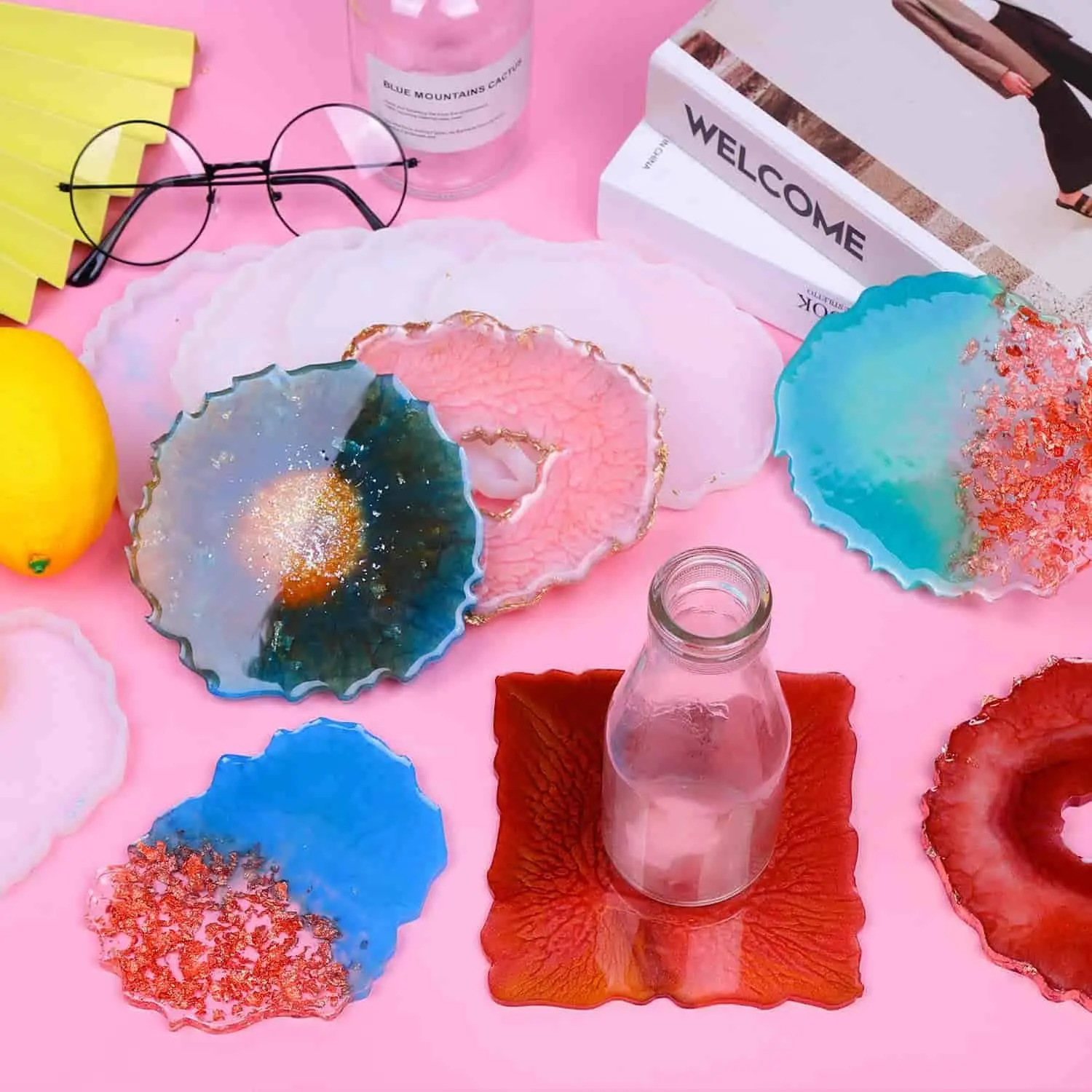 Полимерные формы для кастинга силиконовые горки украшения дома из полимерной