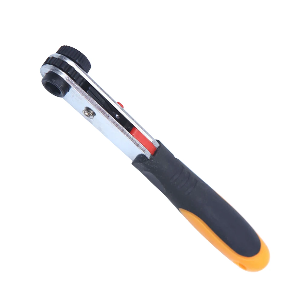 Гаечный ключ с храповым механизмом 1/4 головок отвертки полюса динамометрический