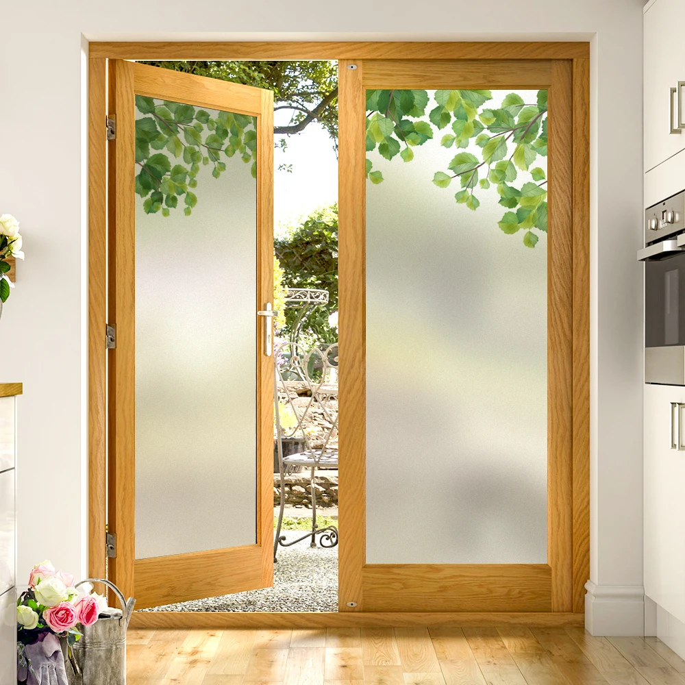 

Window Frosted Glass Stickers Are Transparent and Opaque Used in Bedroom And Bathroom Privacy Shading Window Film