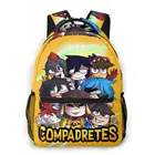 Compadretes Group для подростков, школьная сумка, сумка для малышей, Compadretes mikecrack, дорожный рюкзак для игр, рюкзаки для мальчиков и девочек