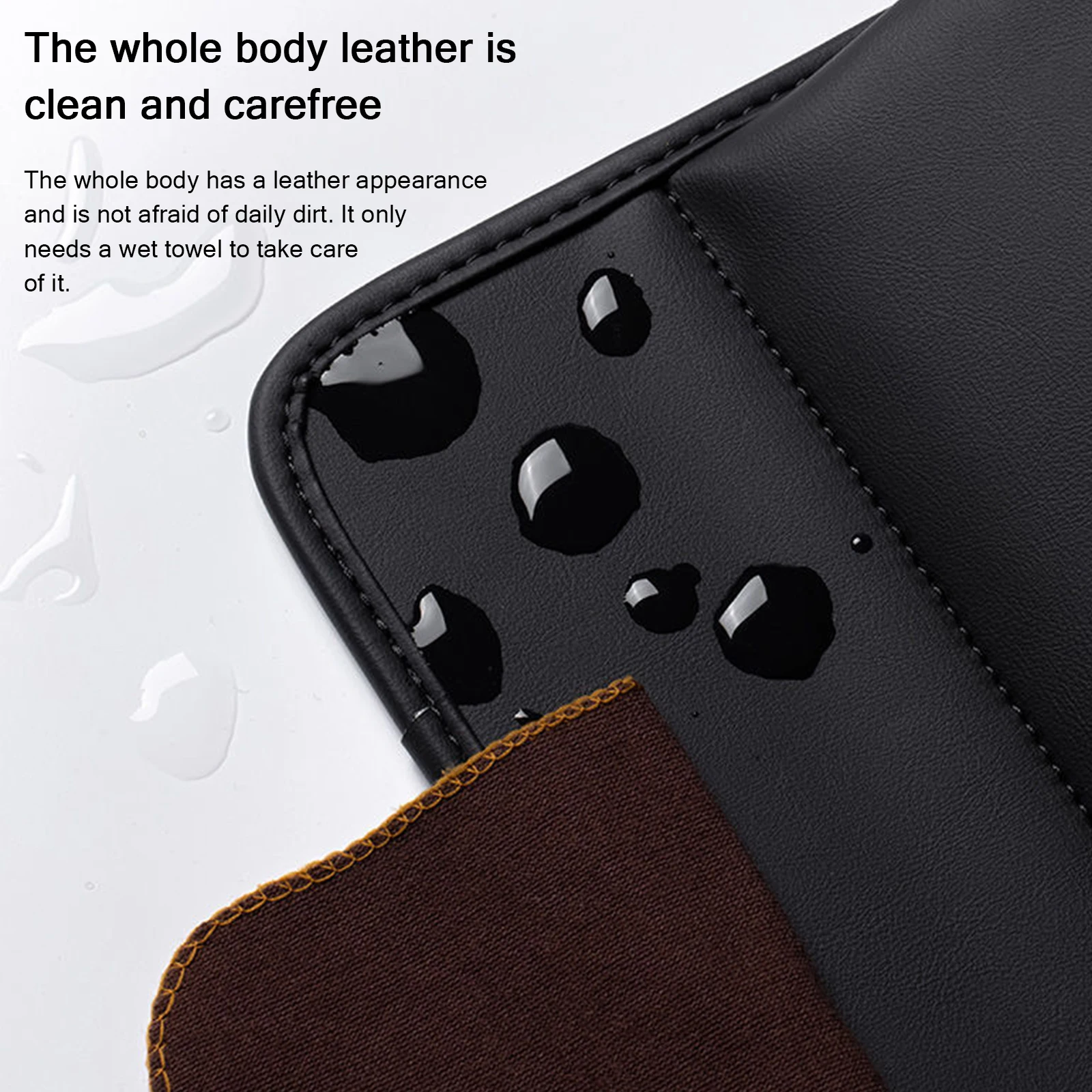 multifunctional leather car seat slot storage box gap plug filler crevice phone holder organizer interior decoration accessories free global shipping