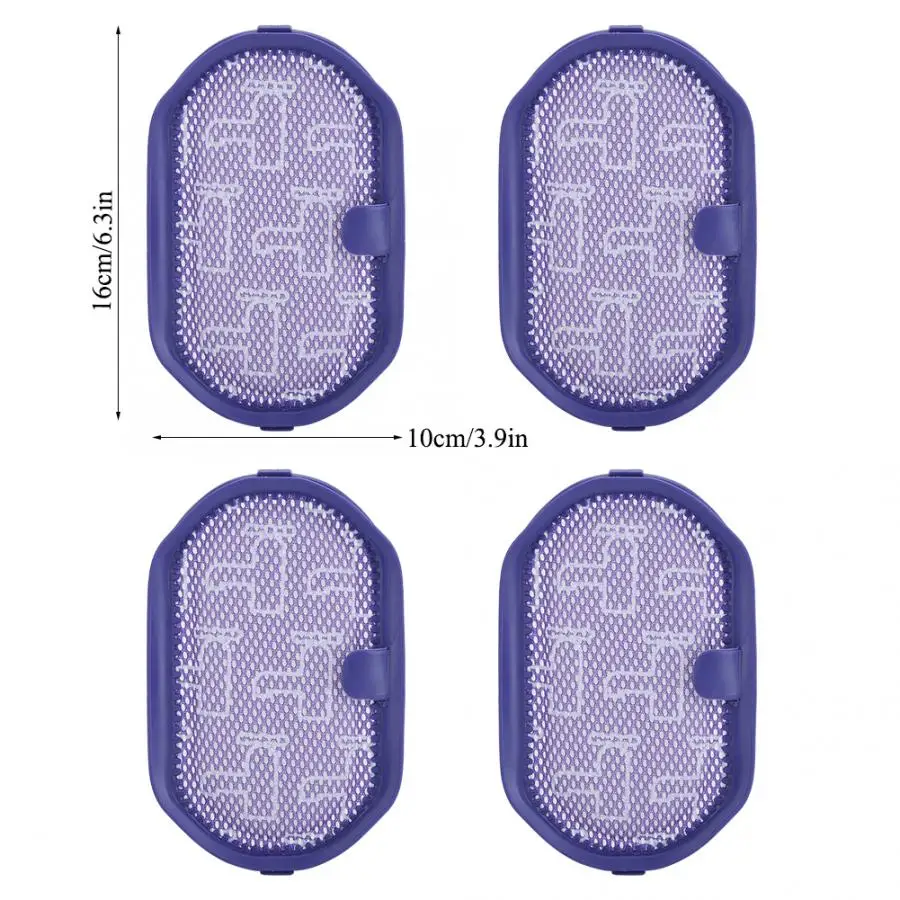 

4Pcs Vacuum Cleaner Reusable Filter Replacement Parts Fit for Dyson DC30 DC31 DC34 DC35 DC44