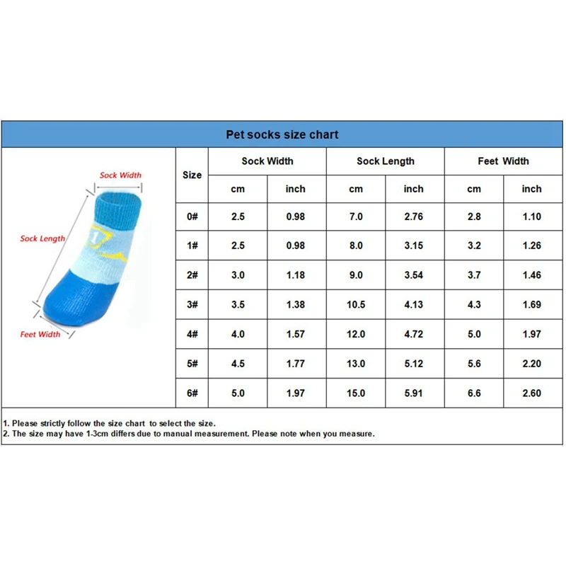 4 шт. водонепроницаемые носки для собак|Носки собак| |