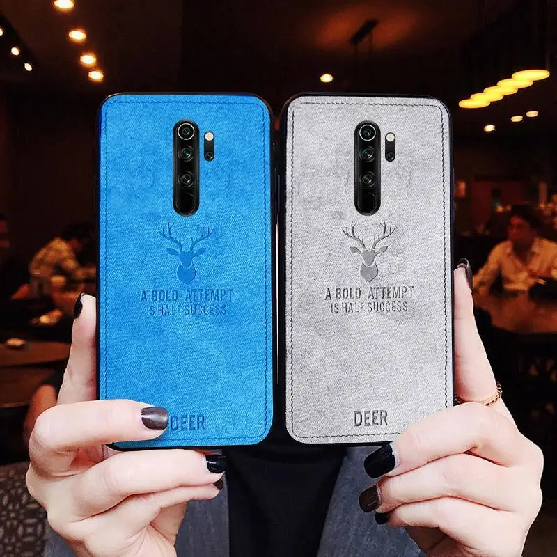 Рельефный чехол в стиле ретро с рисунком оленя для Xiaomi Xiomi Redmi Note 8 Pro 8A мягкий