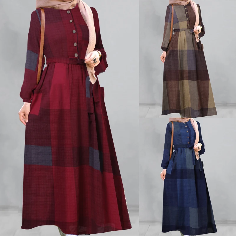 Женское платье-макси с цветочным принтом длинный сарафан большого размера