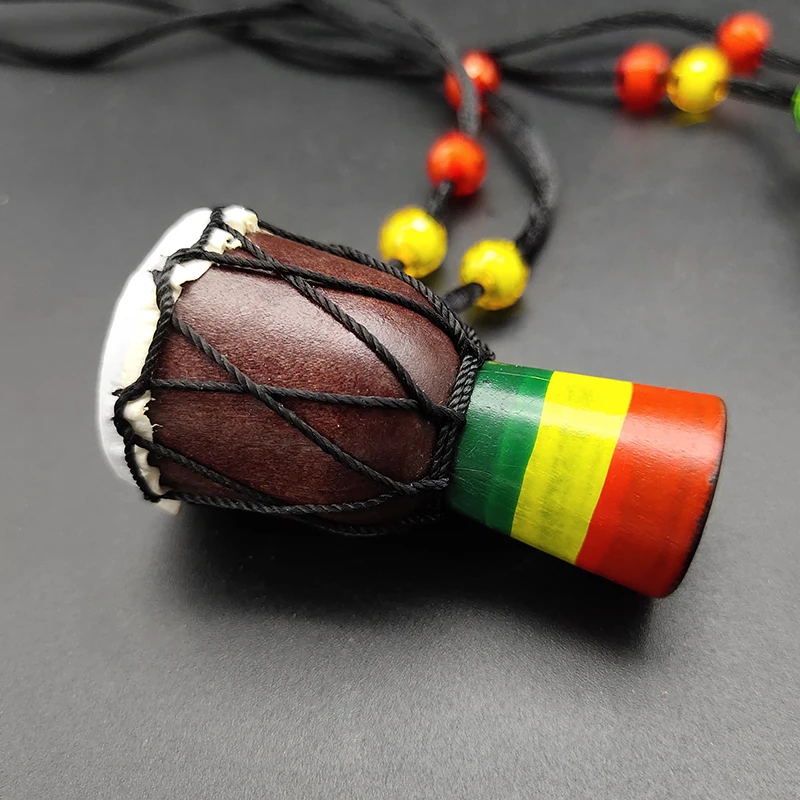 Мини барабанщик Jambe индивидуальный кулон Djembe перкуссионный музыкальный