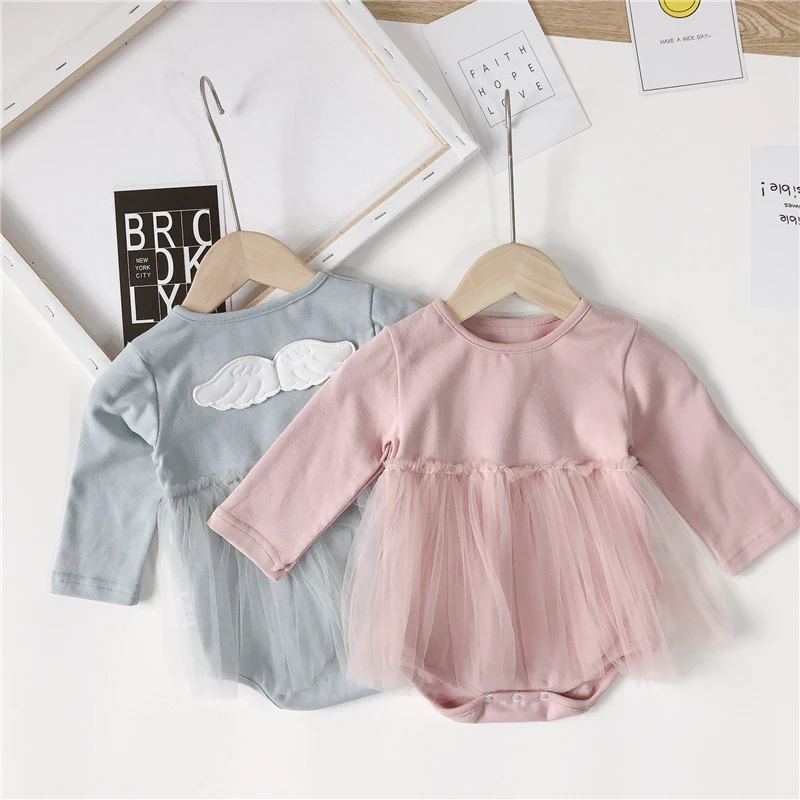 Новый брендовый повседневный комбинезон для маленьких девочек на весну и лето с