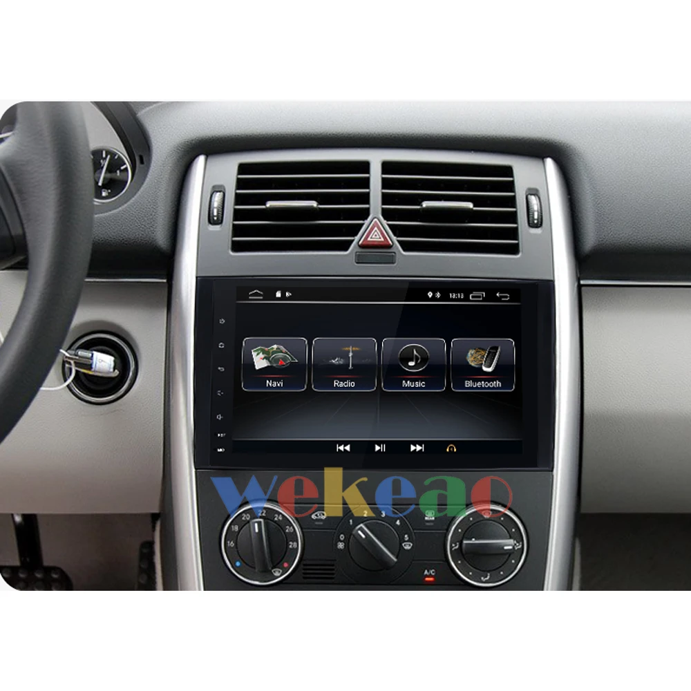 Wekeao 9 'ɺndroid 0 автомобильное радио GPS навигация для Mercedes Benz B200 W203 S203 C180 C200 C209 W209