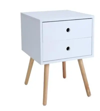 

Small Size Bedside Table Modern Wood Furniture Bedroom