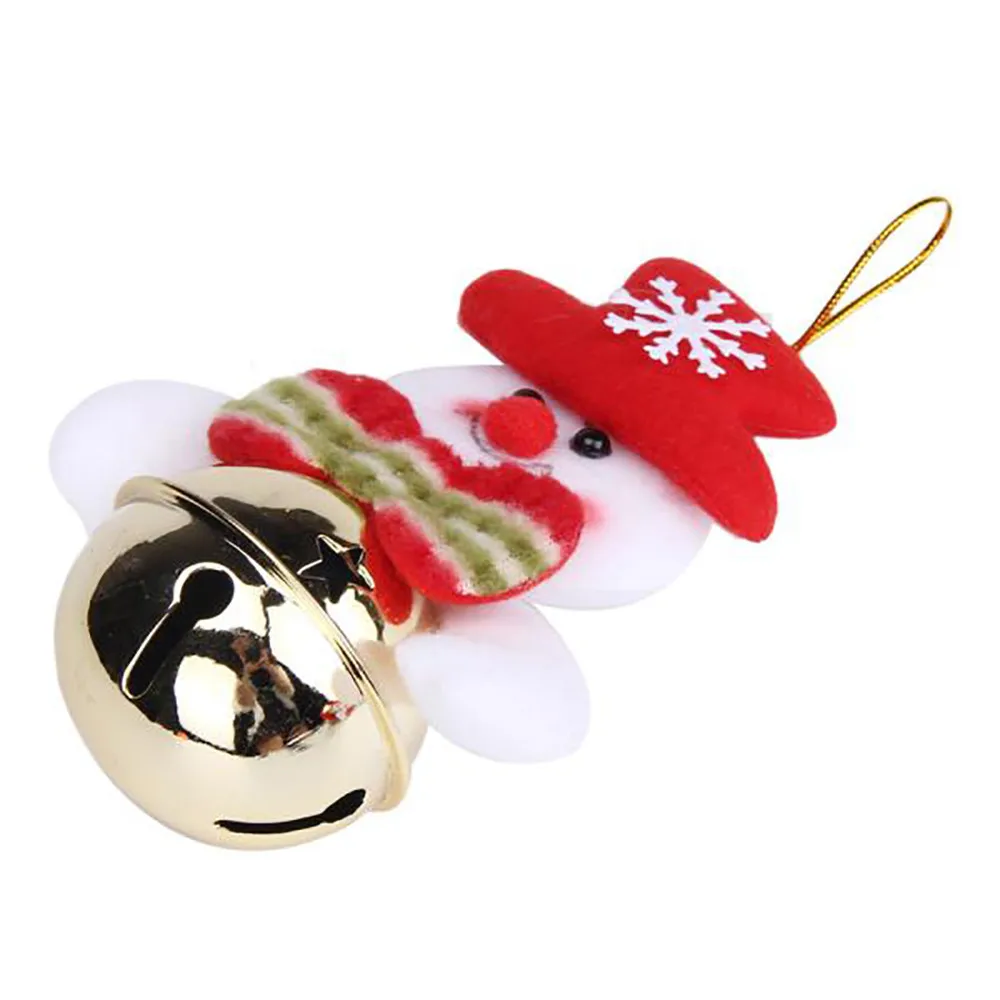 Рождественские кукольные колокольчики подвесные украшения для рождественской