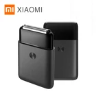 Портативная электробритва XIAOMI MIJIA, умный мини-триммер для влажного и сухого бритья бороды, водонепроницаемая IPX7 головка с возвратно-поступательным движением