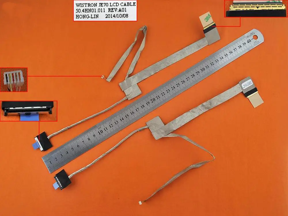

New LCD LED Video Flex Cable For ACER ASPIRE 7551 PN:50.4HN01.012 50.4HN01.042