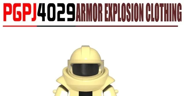 50 шт. The Armor одной продажи PGPJ4029-4031 одежда будущее Книги об оружии SWAT строительные