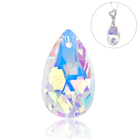 12 шт./партия, бусины-подвески в форме груши, 22 мм