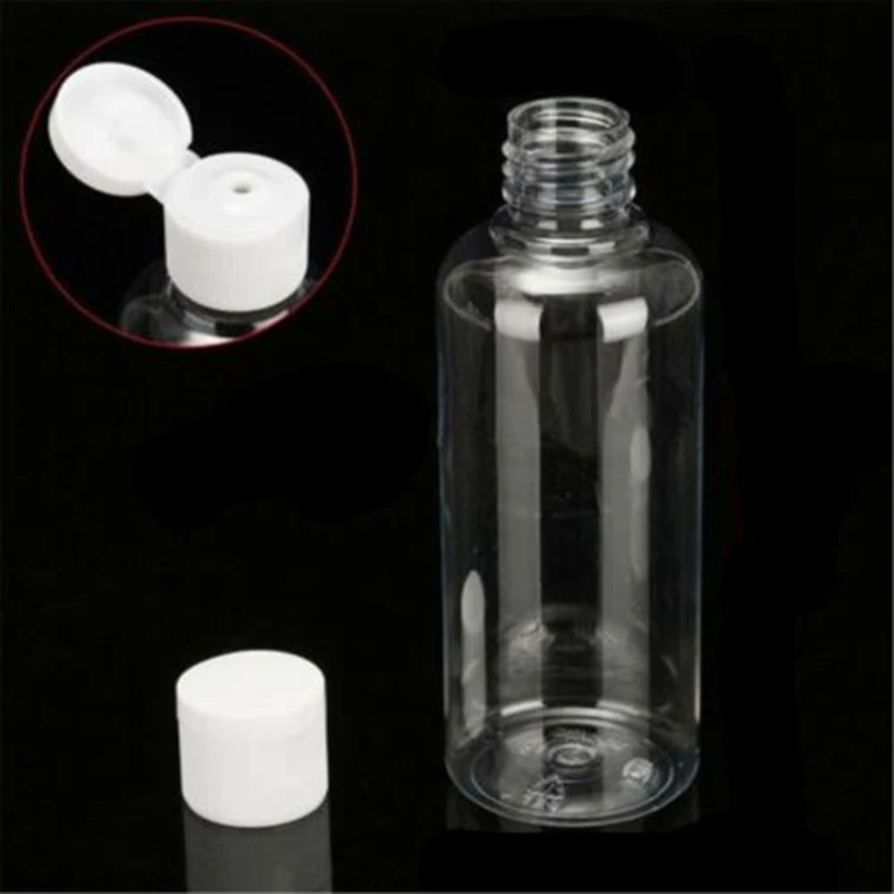 

Lightweight Bottles 20PCS Portable Plastic Clear Lotion Shampoo Container