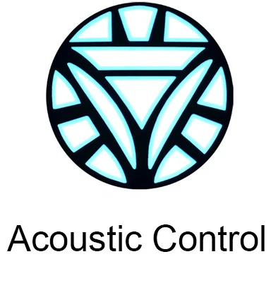Acoustic Control Железный человек светодиодный светильник акустическое управление o-образным вырезом с короткими рукавами футболки звуковая активация рубашки для вечерние - Цвет: Acoustic Control