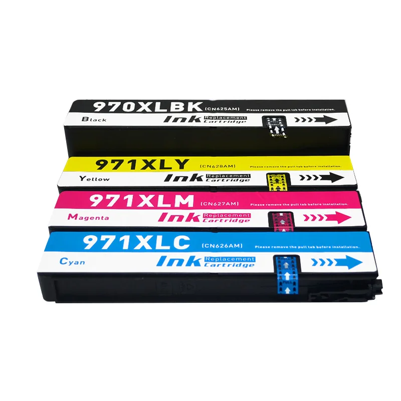 Для HP 970XL 971XL картридж замена для 970 Officejet Pro X451dn X451dw X551 X576dw X476dw X476dn|Чернильные