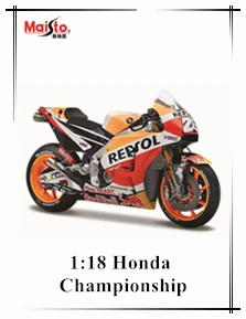 Maisto 1:6 KTM Red Bull NO1 Авторизованная модель мотоцикла из сплава игрушечный автомобиль локомотив модель автомобиля украшение