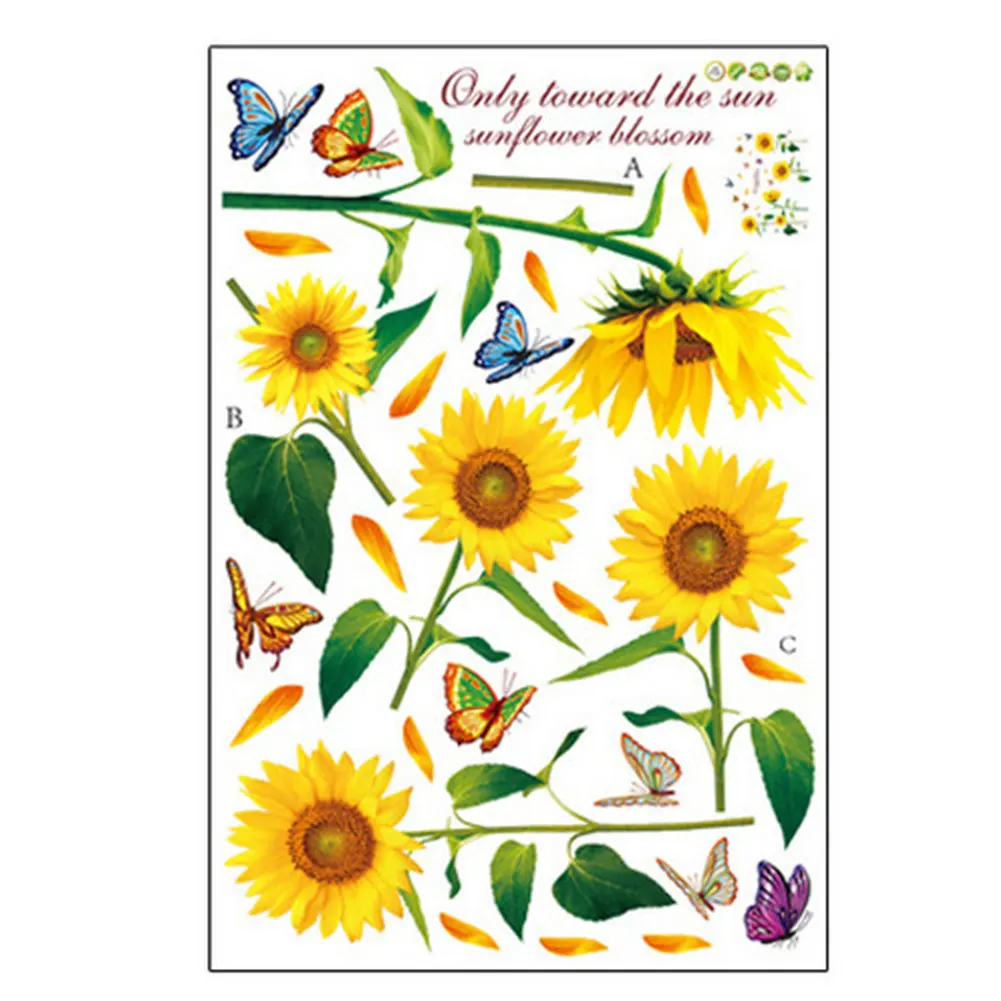 Съемная самоклеящаяся наклейка для домашнего декора из водонепроницаемого ПВХ