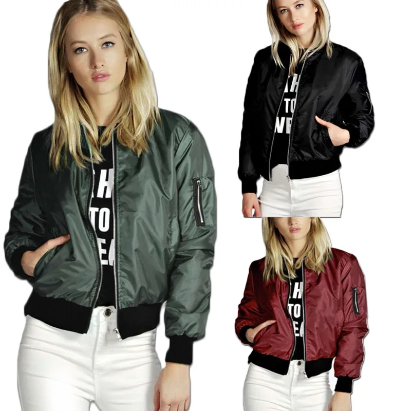 

Hot Sale Windbreaker Jacket Women Summer Coats Long Sleeve Basic Jackets Bomber Thin Women's Jacket Female Outwear Plus Size