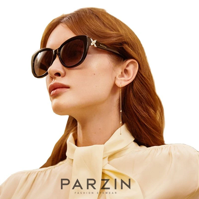 Женские солнцезащитные очки PARZIN роскошные брендовые поляризационные с линзами