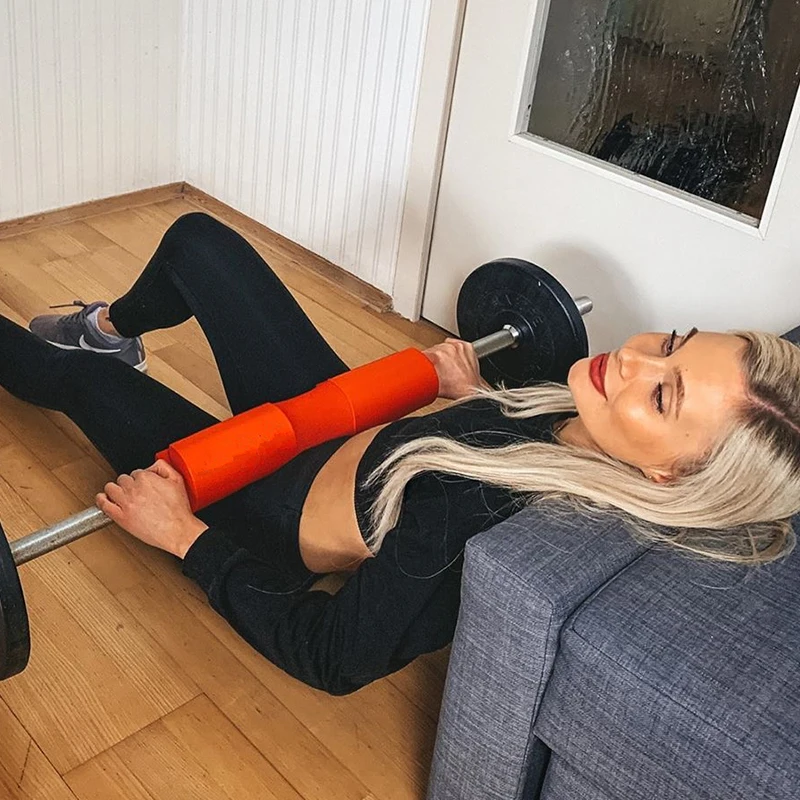 Штанга с завязками для подтягивания Защита спины плеч бодибилдинга фитнеса