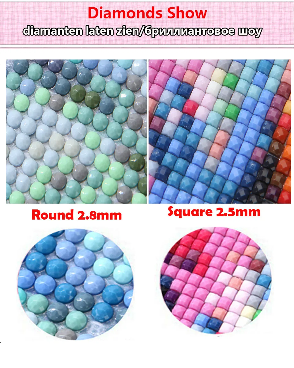 

CraftArtGo 5D DIY Diamond Embroidery Magic sun Full Round Square Rhinestone Mosaic Painting Cross Stitch Flowers Diamond Art Kit