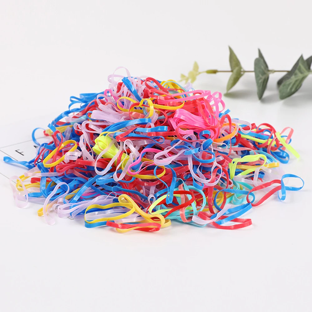 Резинки для волос одноразовые из ТПУ 700 шт./партия