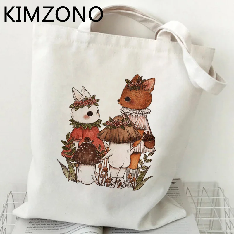 

Mushroom shopping bag tote cotton bolsas de tela bolsa jute bag shopper bag sac cabas woven custom