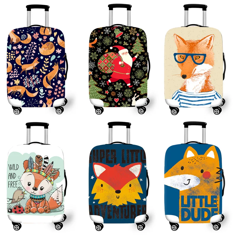 Эластичный Защитный чехол для багажа костюма защитный чехлы на колесиках