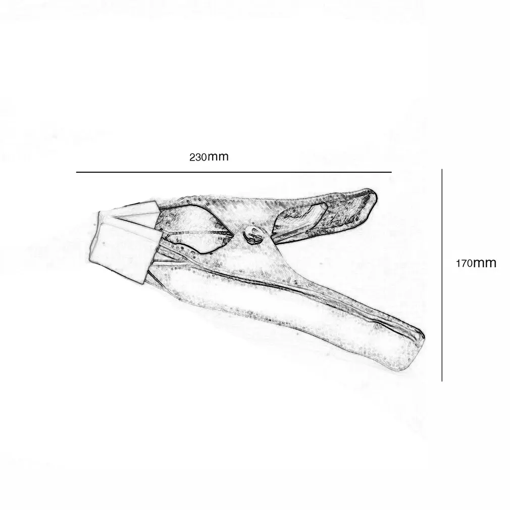6 дюймов/7 дюймов/Зажимная металлическая мощная форма зажим деревообрабатывающее
