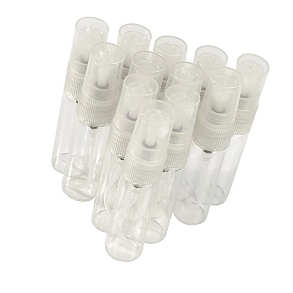 

25pcs 5mL Transparent Empty Plastic Perfume Makeup Atomizer Travel Spray Bottle Refillable Perfume Empty Bottles Supplies