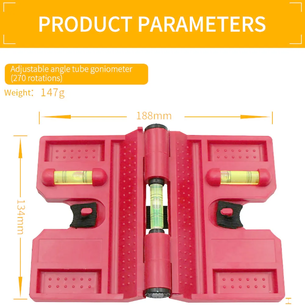 90 градусов складной прямоугольный измерительный зажим угловой держатель для