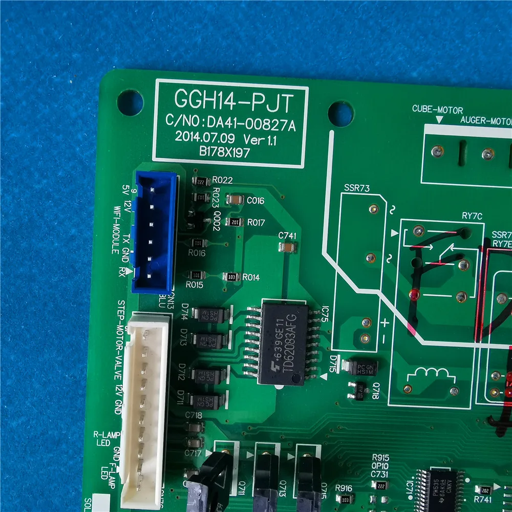 Good-test For  Refrigerator Main Control Board GGH14-PJT DA41-00827A DA94-02862D Motherboard Computer board