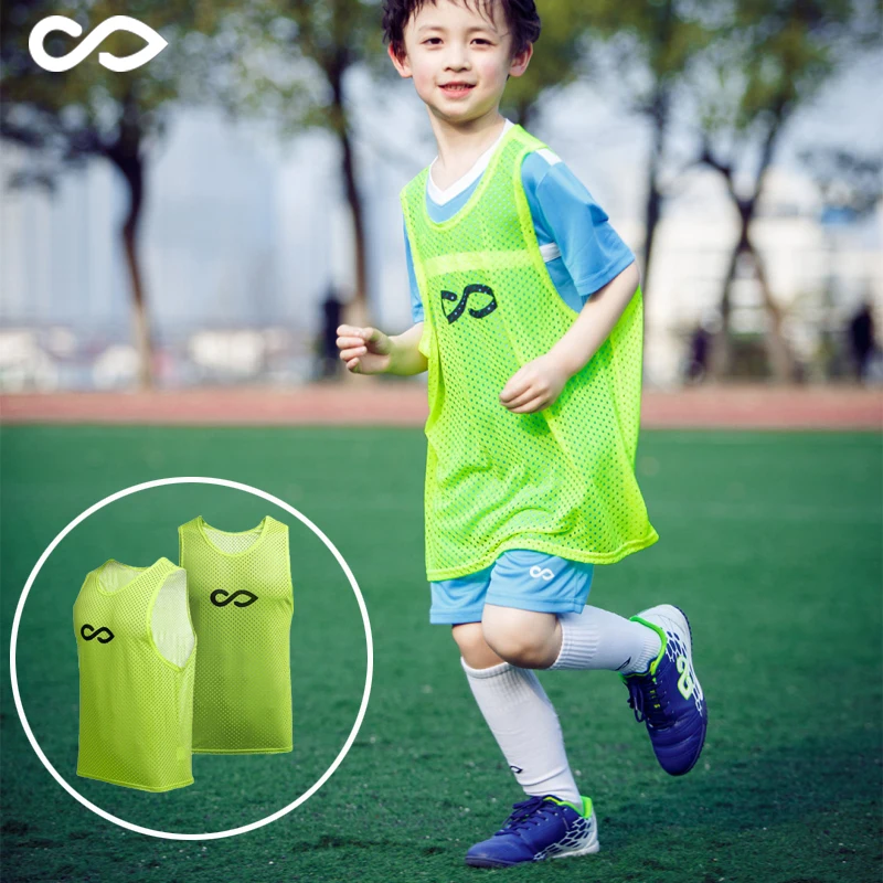 

CIKERS Customized Kid's Training Bibs Football Pinnies Quick Drying Soccer Jerseys Youth Sports Basketball Team DIY Sports Vest