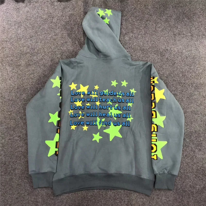 

Reflective Cactus Plant Flea Market Kid Cudi Enter Galactic Hoodie Hooded Men Women 1:1 Best-Quality CPFM.XYZ Pullover