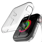 Ремешок для Apple watch 6 5 band 44 мм 40 мм iwatch band 42 мм 38 мм, HD защита экрана, чехол, водонепроницаемый Бампер для Apple watch 4 3