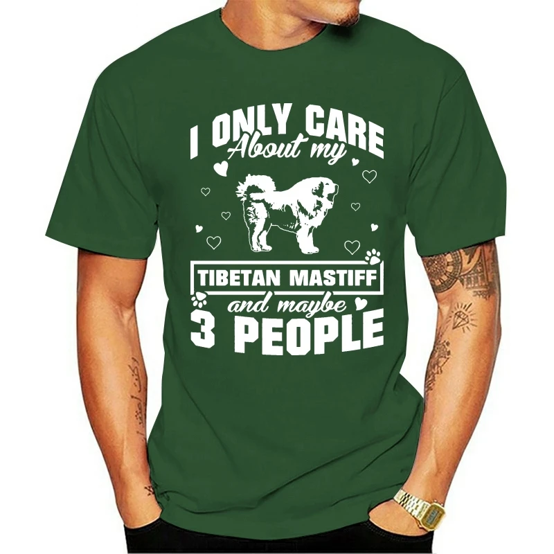 

Men Tibetan Mastiff Christmas(1) Women 2021 Fashion 100% Cotton O-neck T-shirt