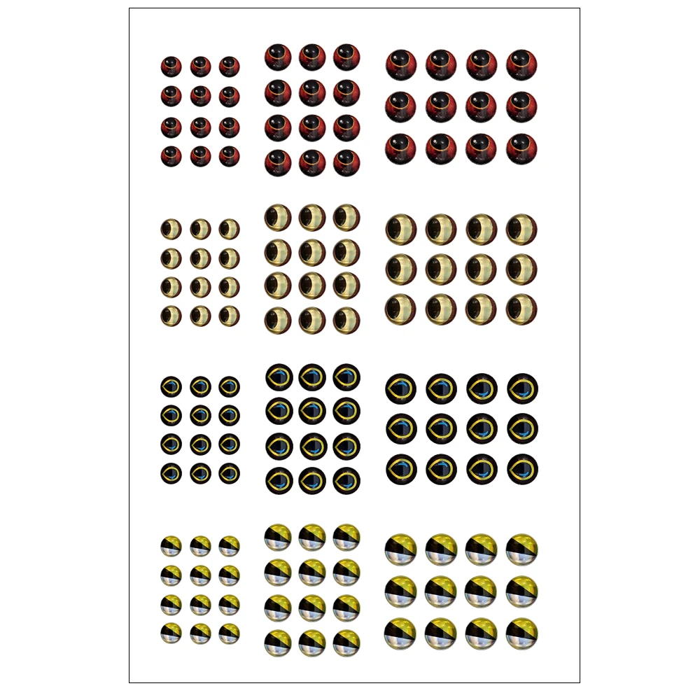 Искусственная рыбалка 144 шт./компл. смешанные цвета искусственная трехмерная с