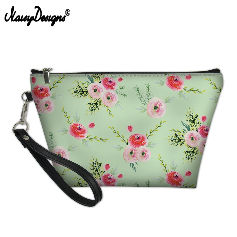 

Женская многофункциональная косметичка с цветочным принтом, для путешествий