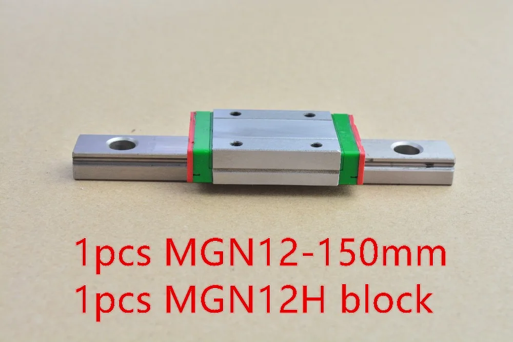 MR12 12 мм линейная направляющая MGN12 150 с MGN12C или MGN12H подшипника слайдера 1 шт.|guide