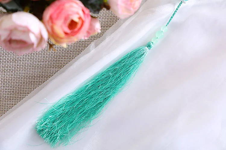 Высококачественное весеннее женское платье Hanfu из органзы в китайском стиле