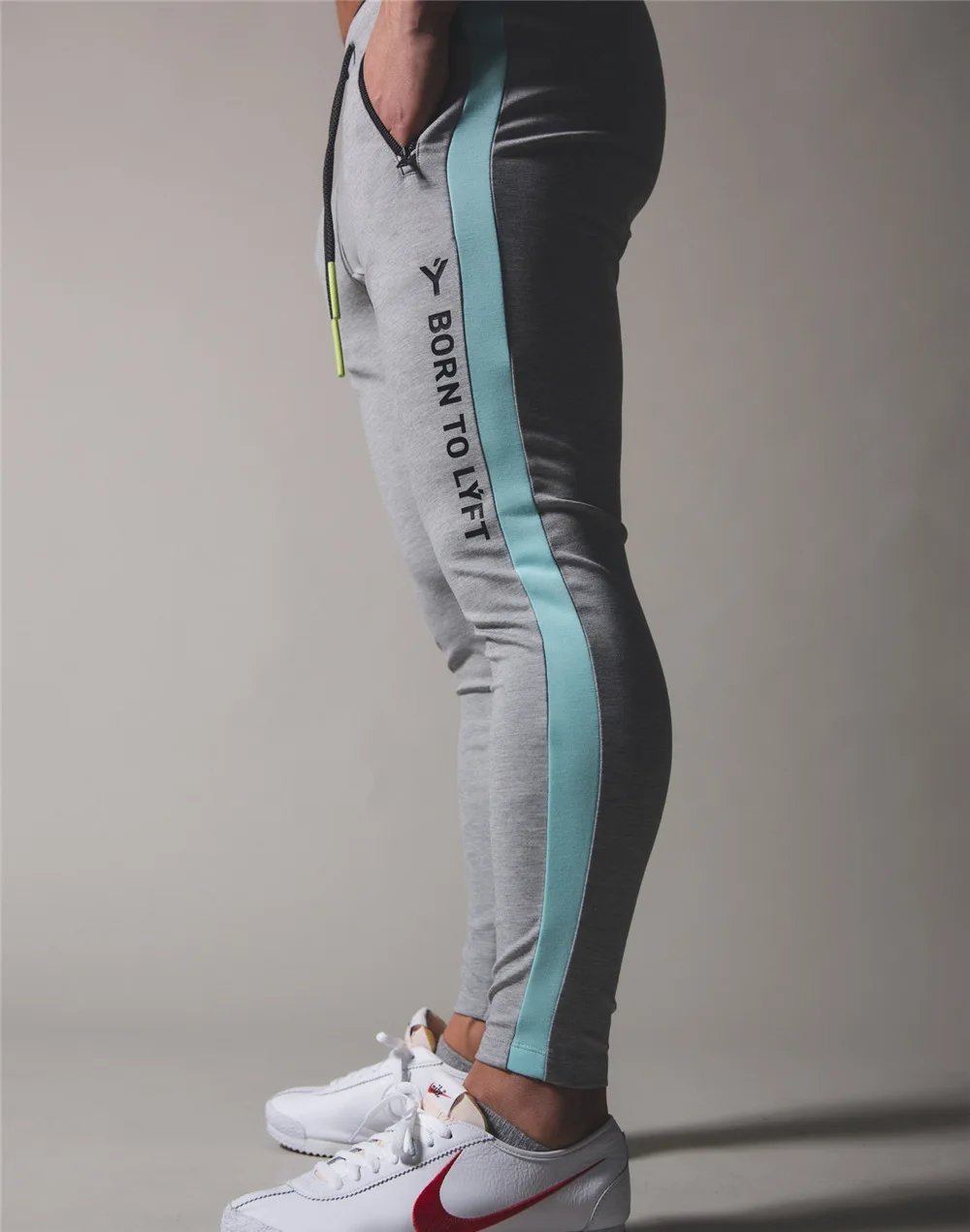 

Hot 2020 New Bodybuilding Fitness Pants Men Fashion Gym Workout Slim Cotton Jogging BBPJC