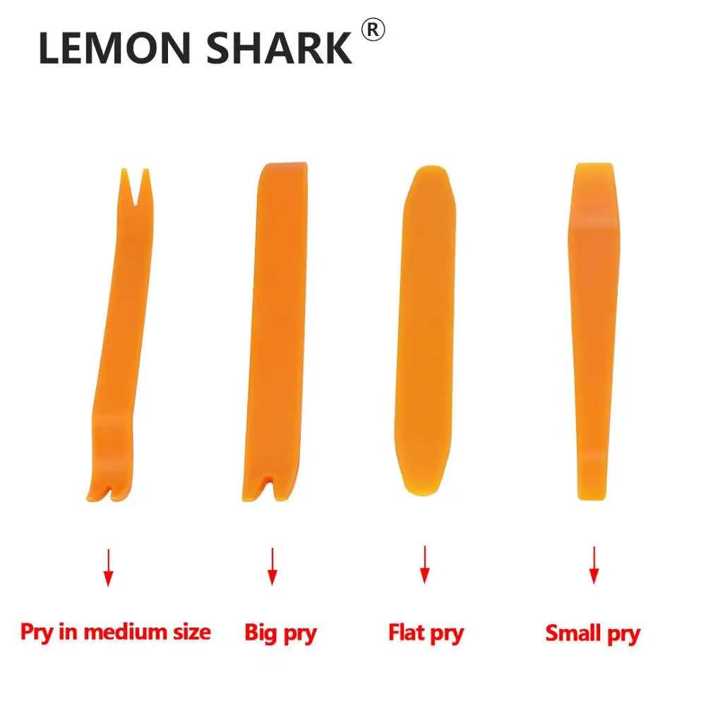 Инструмент для переделки и ремонта автомобильной аудиосистемы из 12 предметов