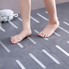 Прозрачные водонепроницаемые наклейки, 5 шт.пакет дюйма, 2 х20 см, аксессуары для ванной комнаты, ступеньки лестницы, ванны, Нескользящие, лента с наклейками