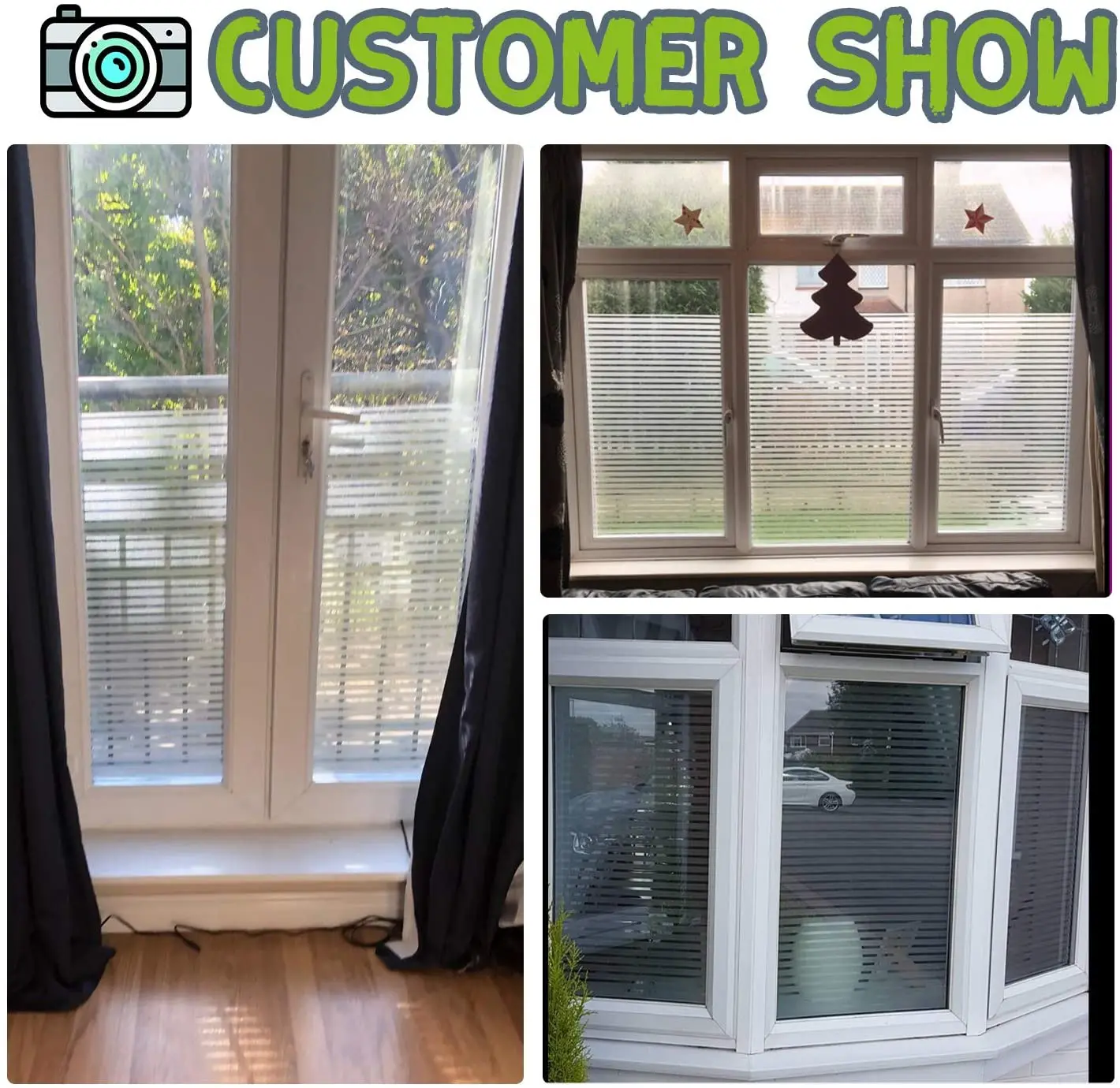 Антиуф пленка для защиты от солнца стойкая Виниловая ультрафиолета в полоску 200