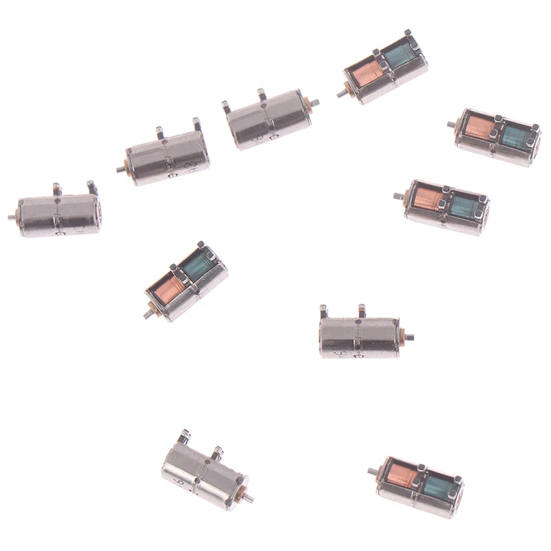 10 шт. Mini 4 мм 2 фазный шаговый двигатель проводной DC 5V точность Шаговый 3 * 8