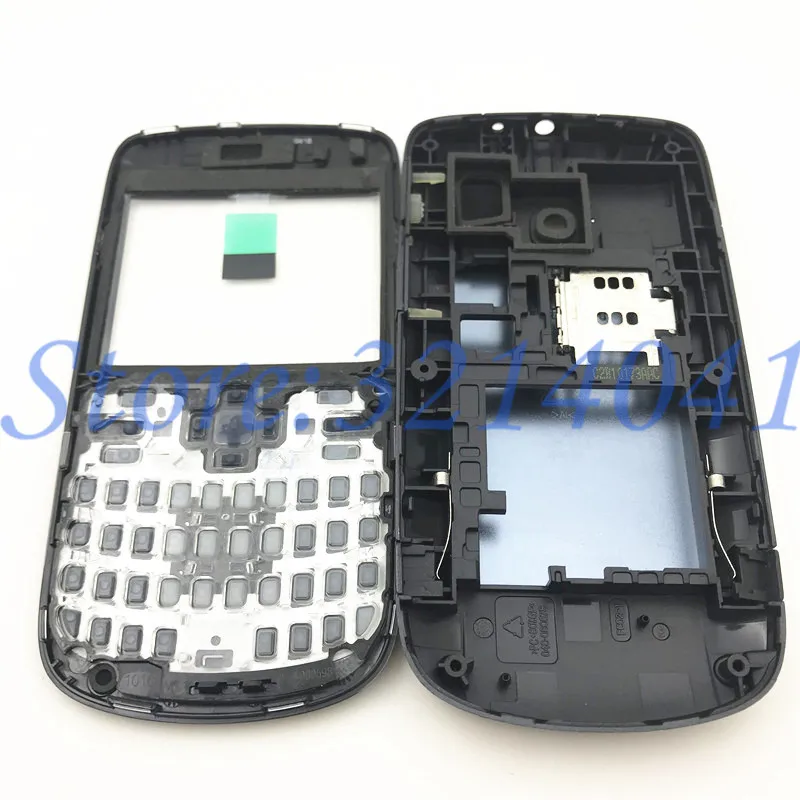 Хорошее качество, полный корпус для Nokia C3 C3-00, задний Чехол, крышка батареи, передняя+ средняя рамка, клавиатура, C3-00, запасная часть+ логотип